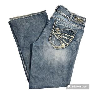 Silver Jeans Suki‎ Surplus bootcut Distressed jean Women's Size 32/30